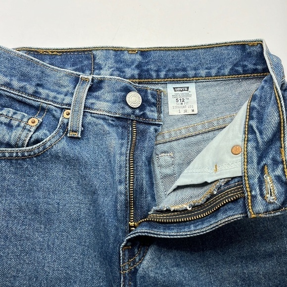 Levi’s 512 Vintage Slim Fit Straight Leg Size 1 Jr. M - Picture 16 of 16